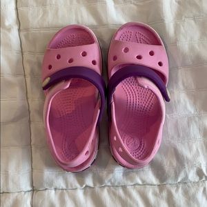 Croc sandles toddler girl
